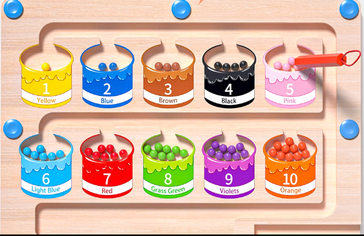 Manyetik Sayı Tamamlama Oyuncağı-Dikkat Eğitimi