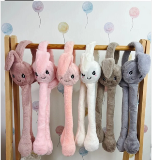 Havalı Pompalı Hareketli Peluş Kulaklık