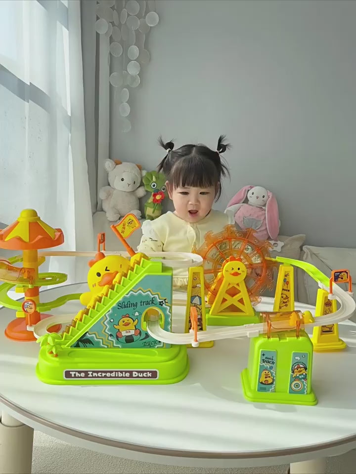 Küçük Çocuklar İçin Ördek Merdivenleri Lunapark Seti