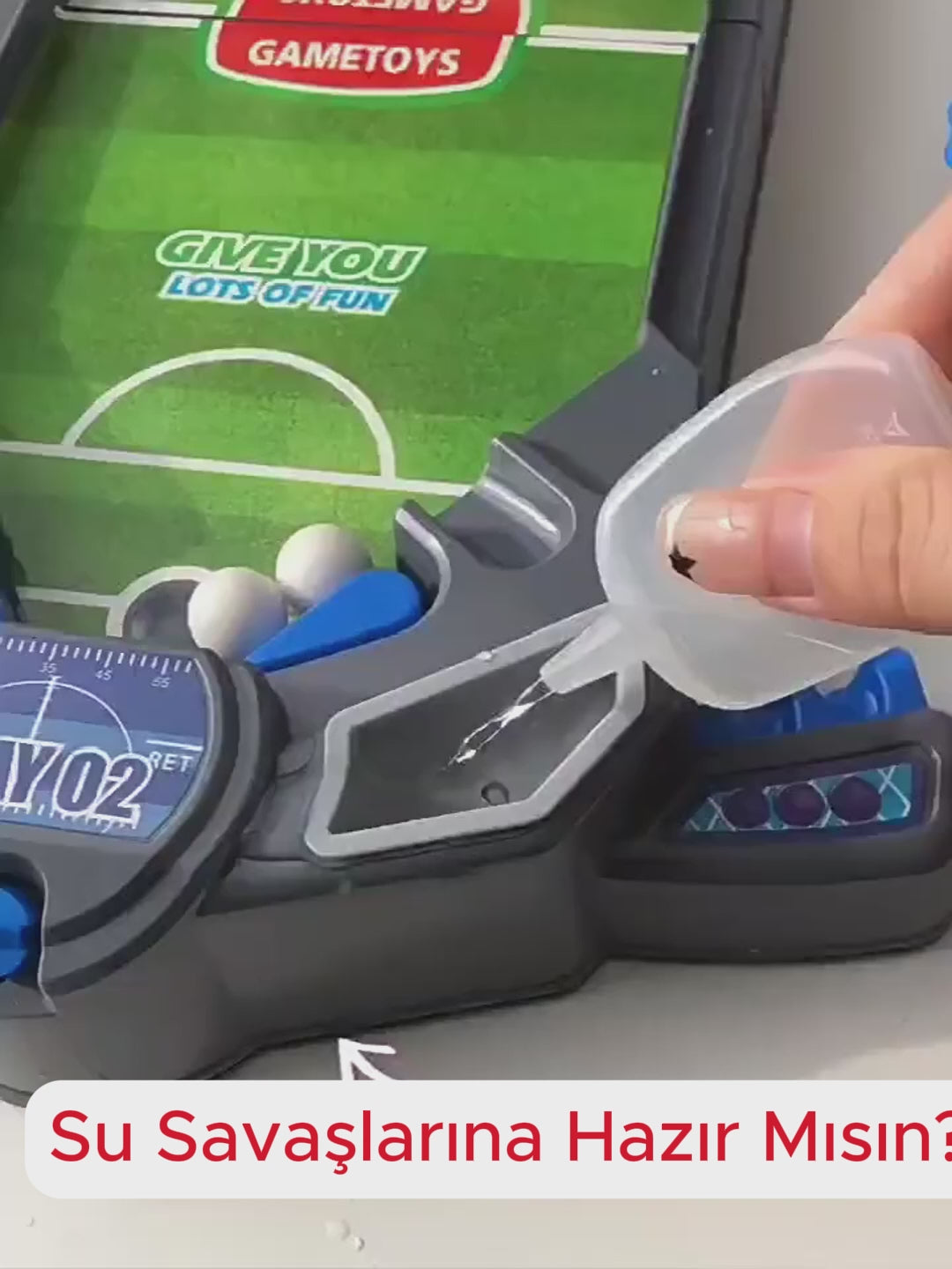Su Savaşlarına Hazırmısın-Sulu Futbol