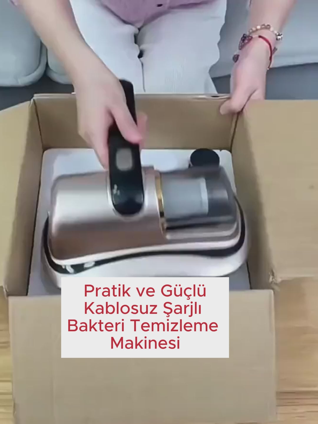 Kablosuz Bakteri Temizleme Makinesi-Uv Tekonoloji