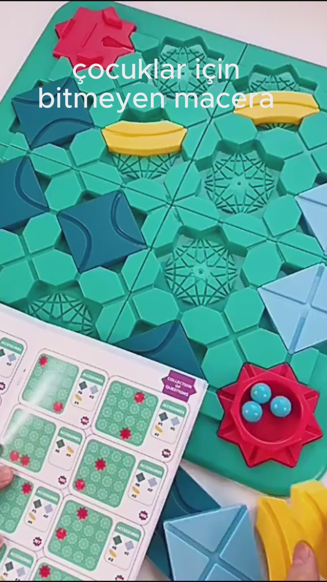 Sürekli Değişen Labirent Oyunu 108 Parça