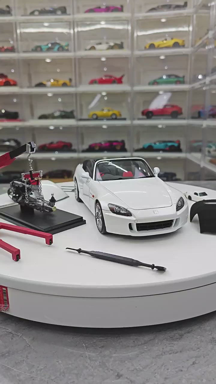 Honda S2000 Beyaz Renk ve Motor Blok- Metal