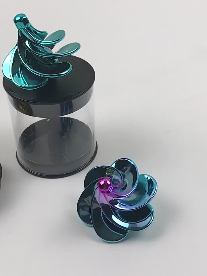 Manyetik Stres Çarkı Rüzgar veya Üflemeyle Dönebilir