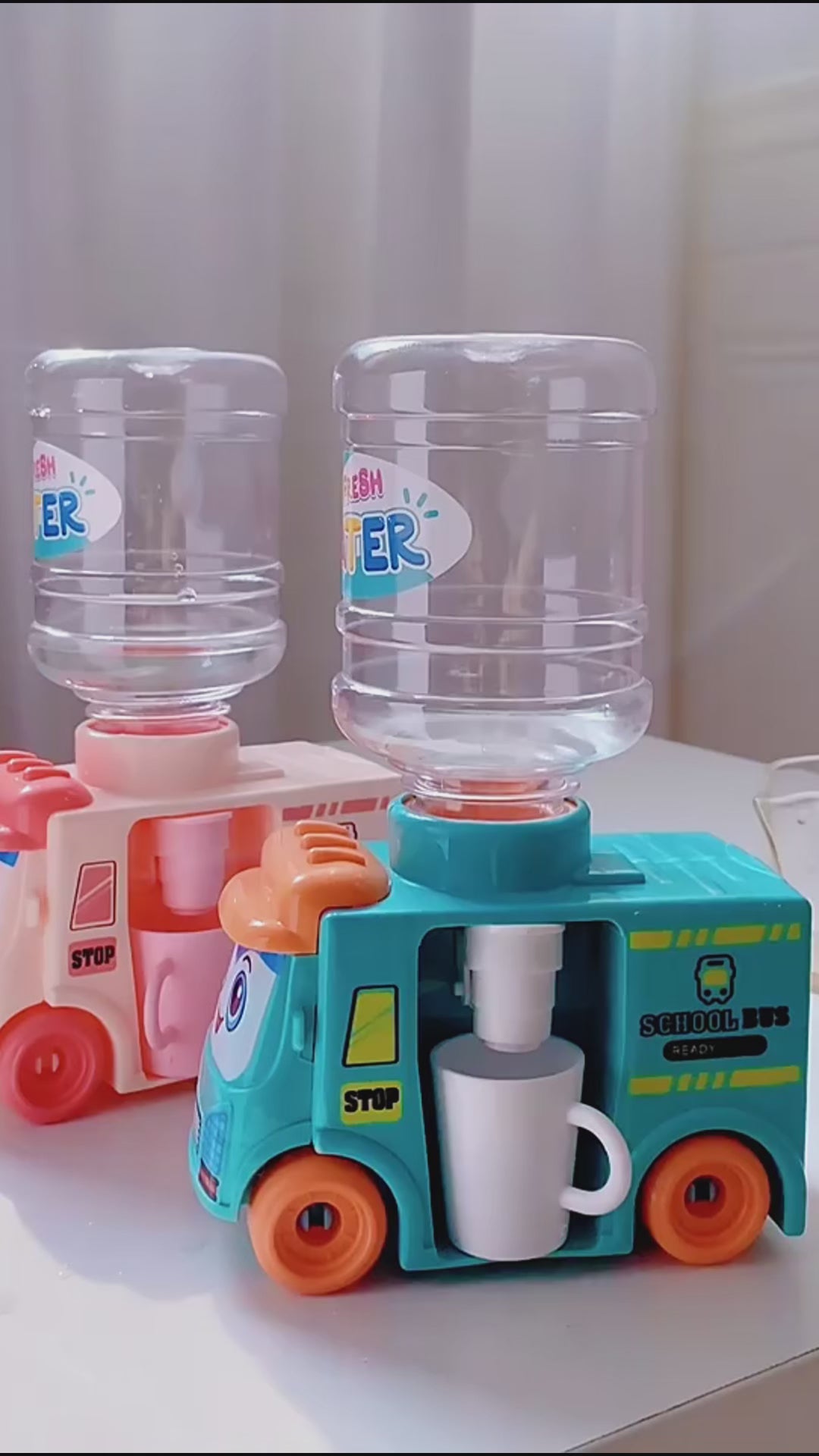 Çocuklar İçin Arabalı Su Sebili