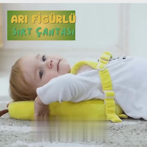 Arı Figürlü Kafa Koruyucu Bebek Yastığı