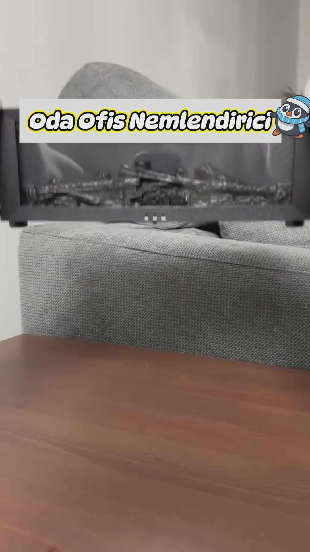 Cocumix Oda-Ofis Nemlendirici Şömine