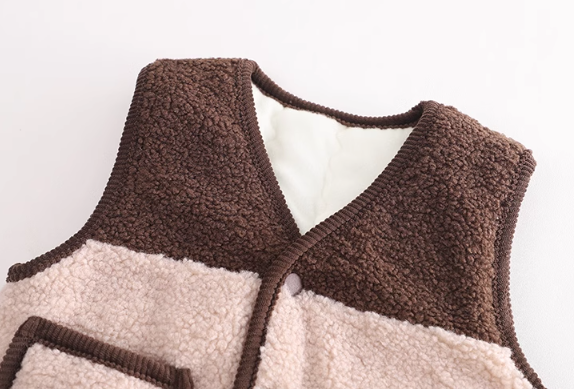 Yumuşak Peluşlu 3 Parçalı Kışlık Çocuk Takımı (1-5 Yaş)