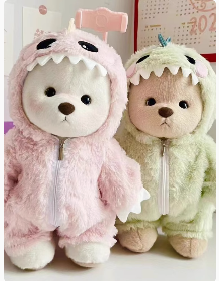 Sevimli Yumoş Köpek ve Tarzı-Pembe Renk