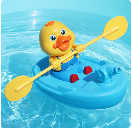 Kurmalı Panda-Ördek-Domuz Havuz-Banyo Oyuncakları