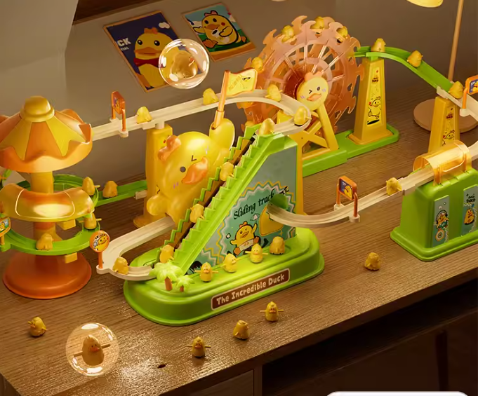 Küçük Çocuklar İçin Ördek Merdivenleri Lunapark Seti