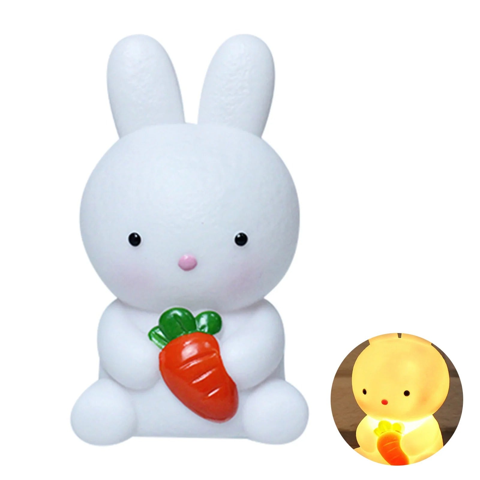 Pilli Masaüstü Gece Lambası Tavşan