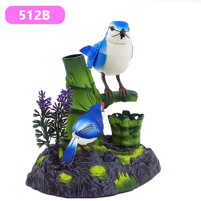 Masaüstü Hareketli Kuş Simülasyonlu Kalemlik