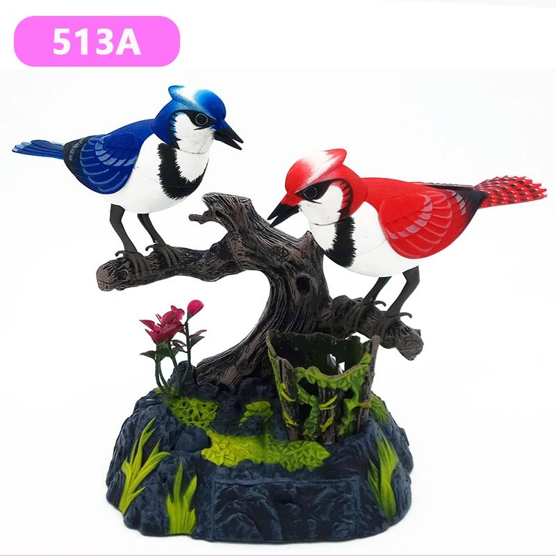 Masaüstü Hareketli Kuş Simülasyonlu Kalemlik